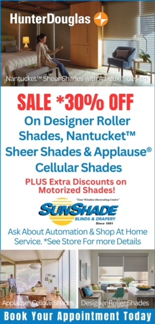 30% sale on roller shades